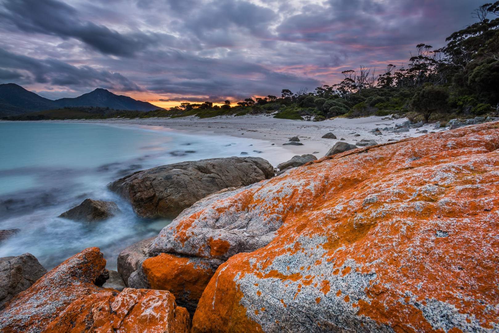 Wineglass Bay, Freycinet National Park, Coles Bay, Tasmania, Australia
