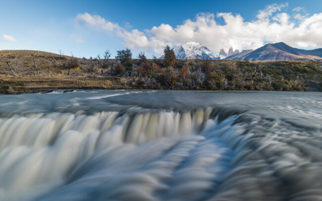 Sinkhole Waterfall • Torres Del Paine National Park, Chile
