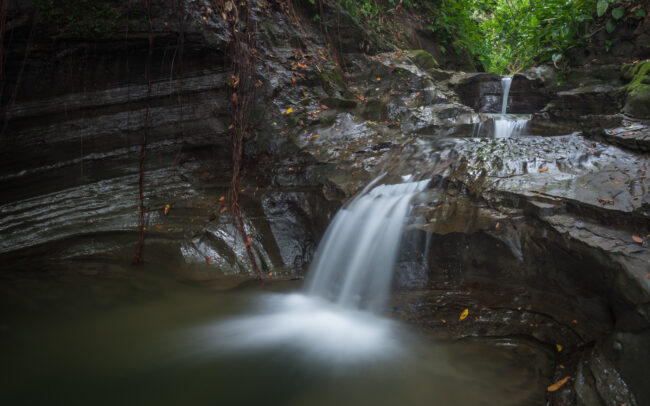 Waterfall • Pavones, Costa Rica