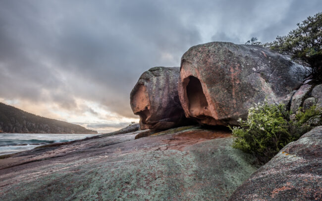 Eroded Caves • Sleepy Bay, Freycinet National Park, Tasmania, Australia