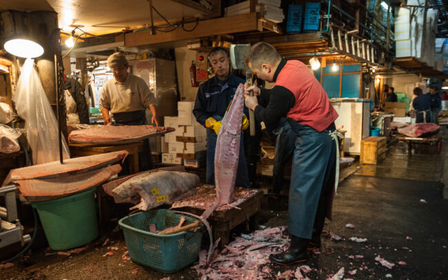 Tsukiji Fish Market • Tokyo, Japan