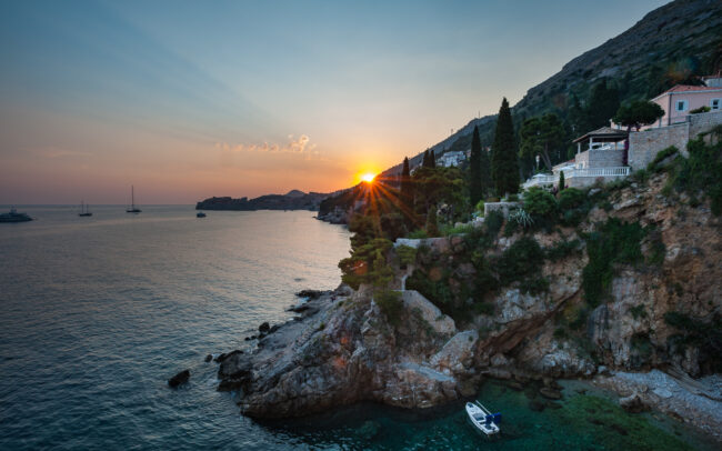 Dubrovnik at Sunset • Dubrovnik, Croatia